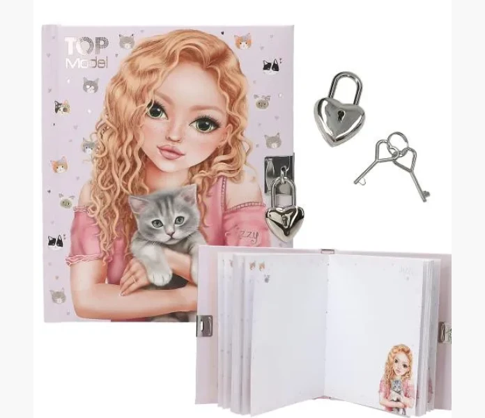 TopModel Dagbok m  hjartlas Kitty image