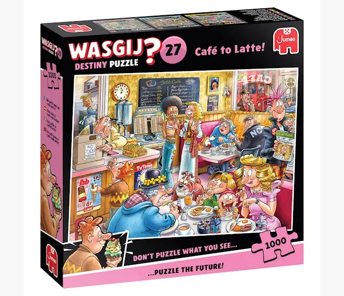 Wasgij 27 Cafe to Latte 1000bit kuva