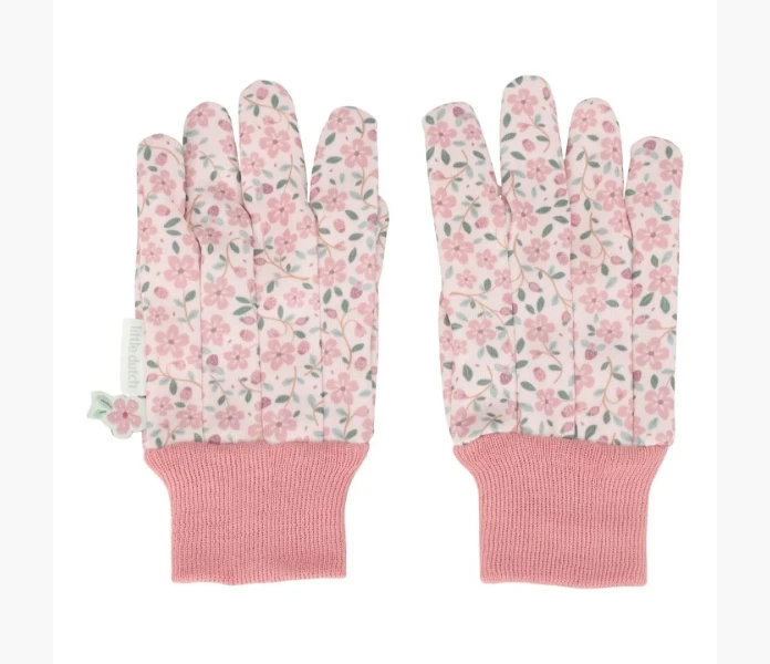 Little dutch tradgardshandskar rosa image
