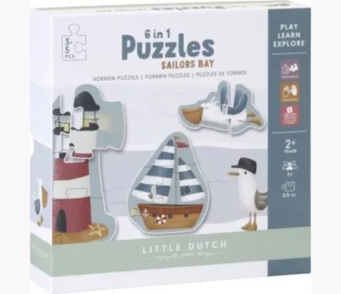 Little Dutch pussel 6 in 1 kuva