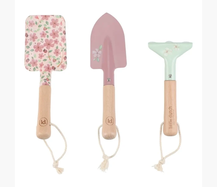 0210751 little dutch komplet vrtnega orodja fairy garden kuva