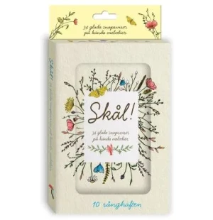 Skål! 34 glada snapsvisor på kända melodier image