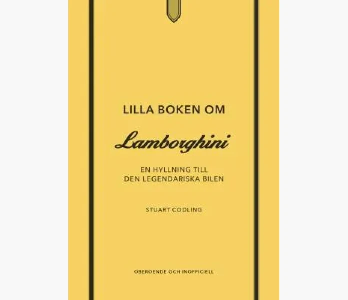 Lilla boken om Lamborghini  En hyllning till den kuva