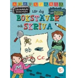 Lasse Maja lär dig bokstäver och skriva kuva
