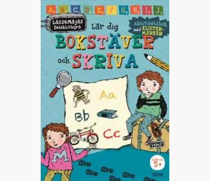 lassemajas detektivbyra lar dig bokstaver och skriva image