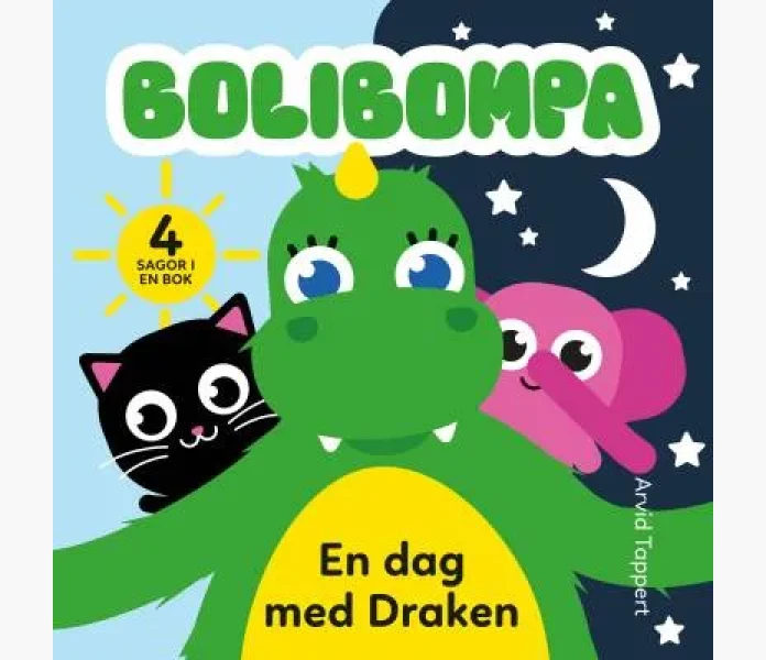 Bolibompa  En dag med Draken 4 sagor kuva