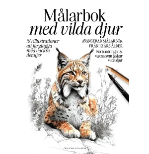 Målarbok med vilda djur kuva