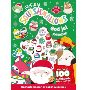 Squishmallows: God jul pysselbok kuva