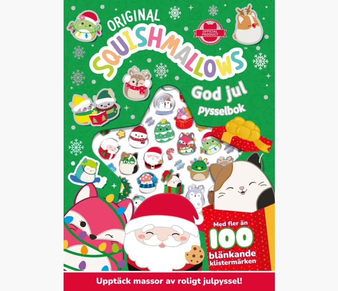 Squishmallows God jul pysselbok image