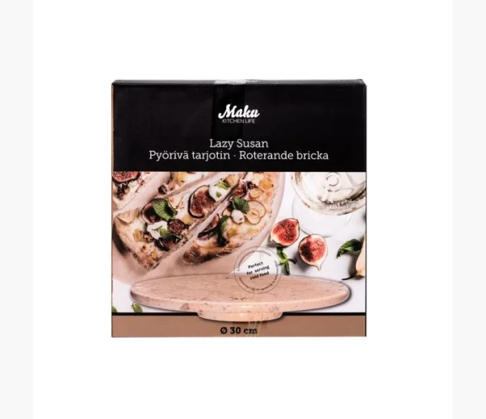 Maku Roterande bricka marmor diam  30 cm 1 image