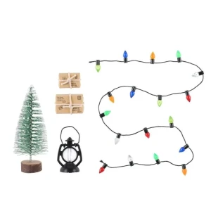 Kapel Juldekorationer i miniatyr kuva