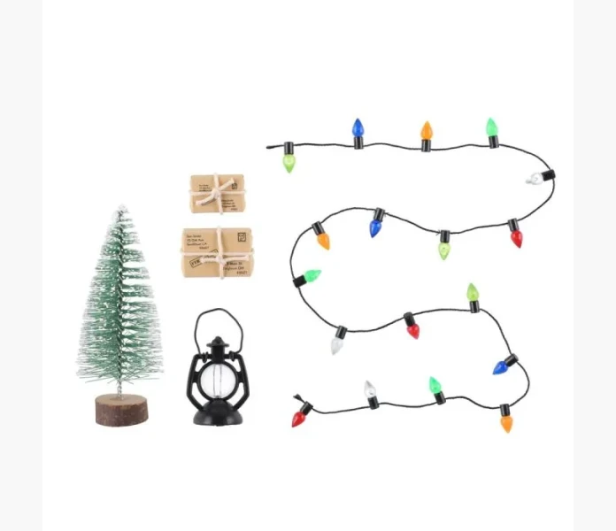 Kapel Juldekorationer i miniatyr kuva