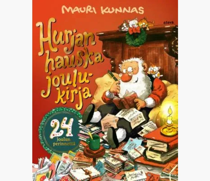 Hurjan hauska joulukirja image
