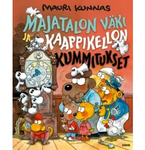Majatalon väki ja kaappikellon kummitukset image