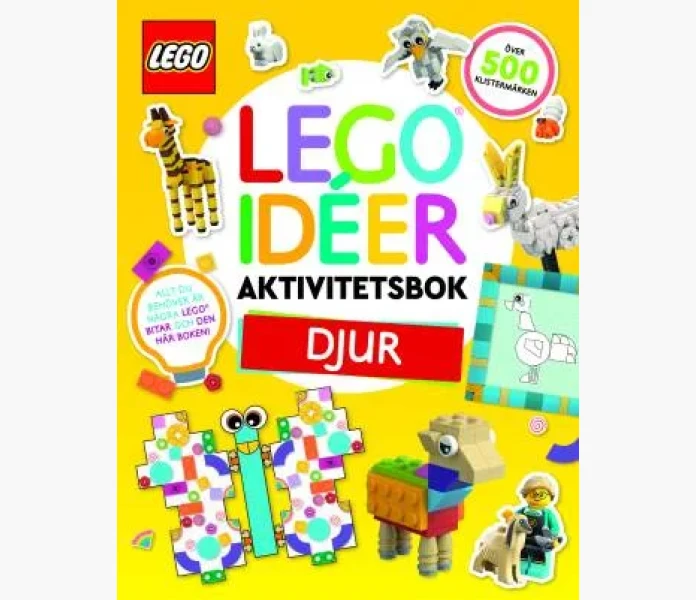 Lego ideer aktivitetsbok Djur image