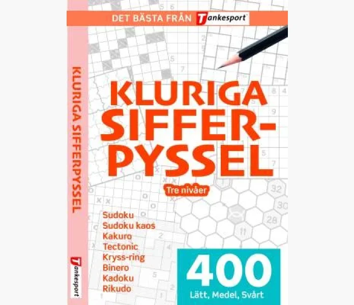 Kluriga Sifferpyssel Latt medel svart image