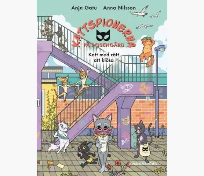 Katt med ratt att klosa image