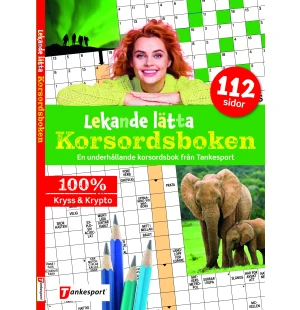 Lekande lätta korsordsboken image