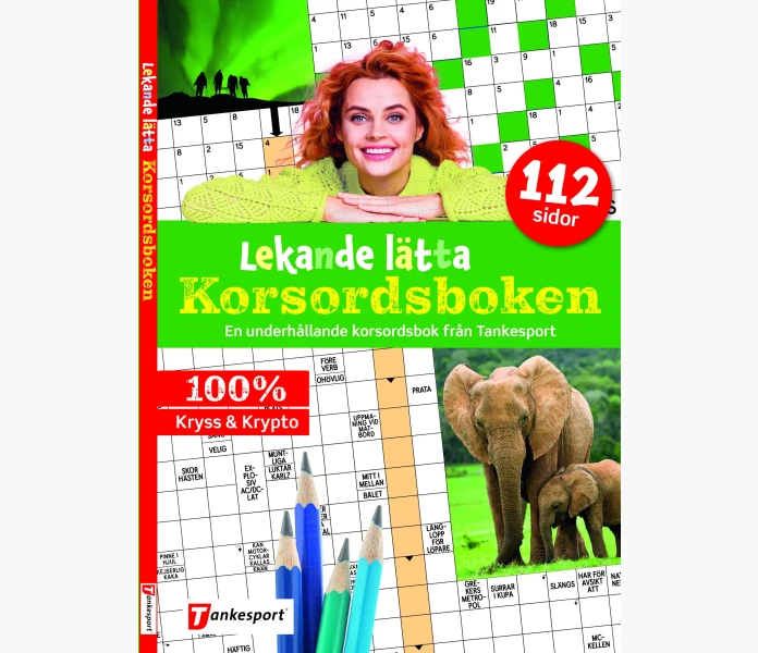 Lekande latta korsordsboken image