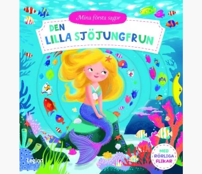 Den lilla sjojungfrun med rorliga flikar kuva