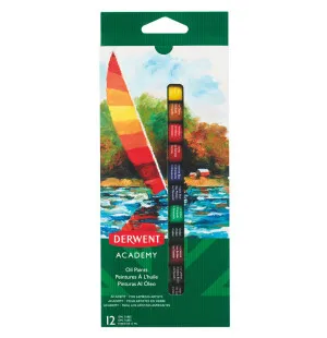 Derwent Academy olefärger set/12 kuva