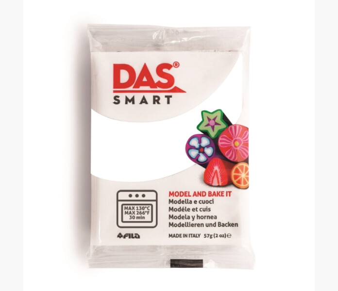 Das Smart lera for ugn 57 g vit. kuva