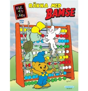 PYSSELBOK RÄKNA MED BAMSE kuva