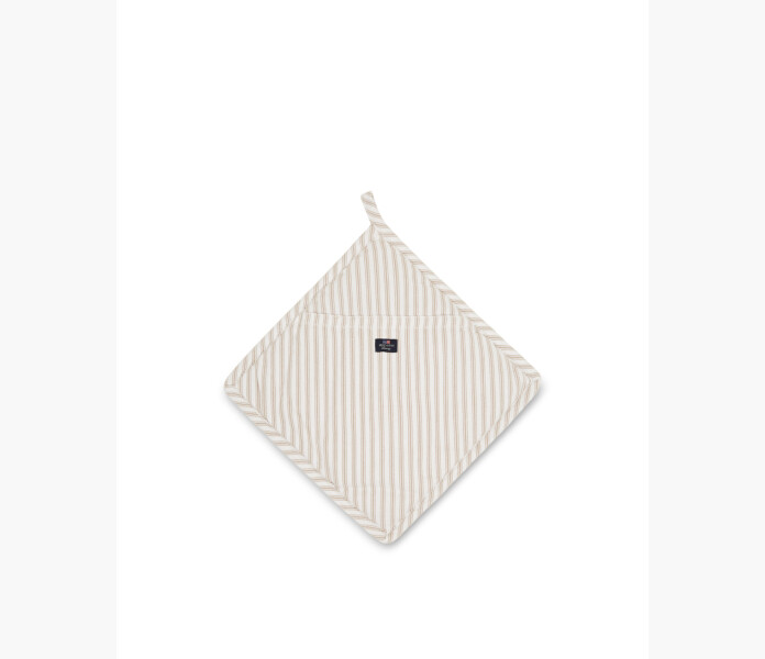 GRYTLAPP RANDIG BEIGE VIT kuva