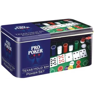 PRO POKER TEXAS HOLD 'EM POKER SET kuva