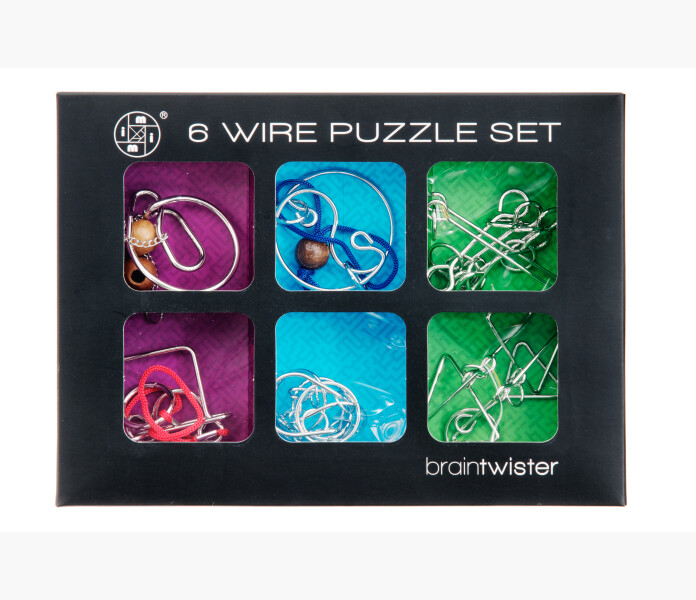 Puzzles metal wire 6pcs box image