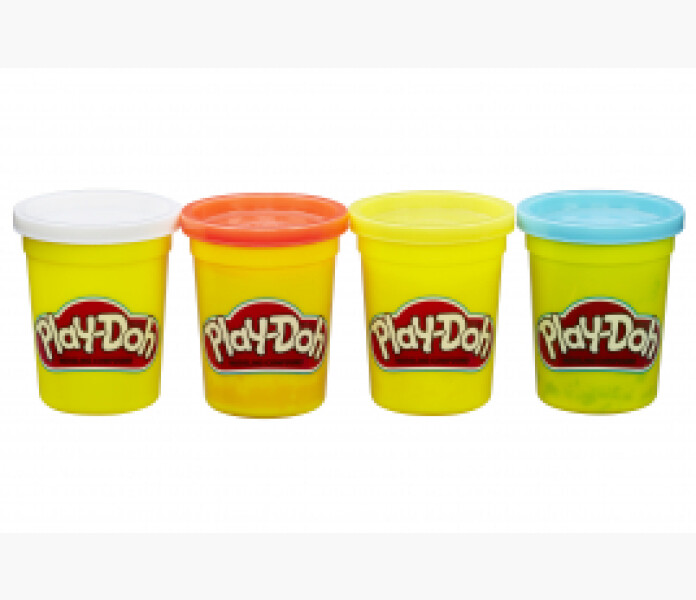 Play Doh modellera 4st 448g vit image
