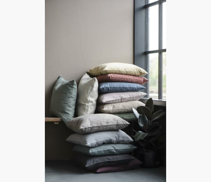 Kuddfodral Rust linne 50x50cm 1 kuva