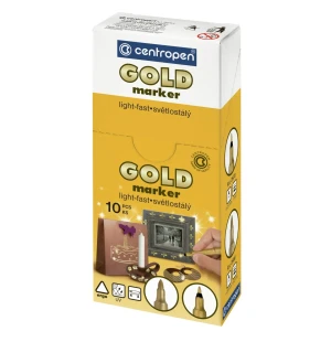 Centropen Tusch Guld 1,0 mm kuva