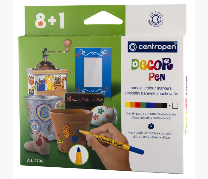 Centropen Decor Pen 8+1 image