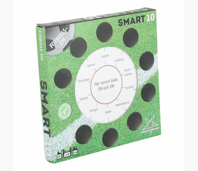 SMART 10 FRAGOR FOTBOLLS EM1 kuva