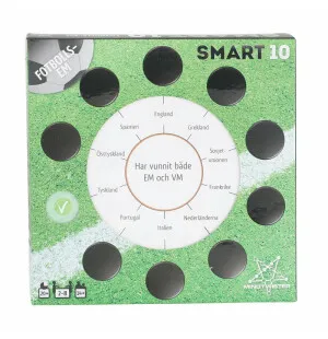 Smart 10 frågekort Fotolls EM image