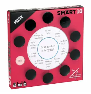 Smart 10 frågekort Musik image