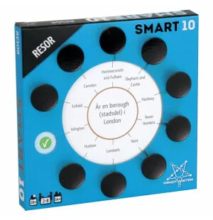Smart 10 frågekort Resor image