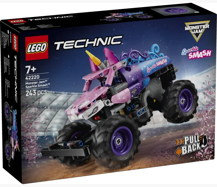Lego Technic Monster Jam Sparkle Smash pull back kuva