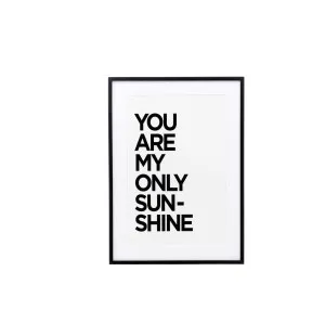 4Living Tavelram svart 50x70 cm kuva