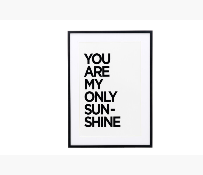 4Living Frame black 50x70 cm image