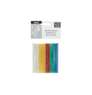 Kapel Glue sticks glitter 7 mm x 100 mm 12pcs/bag image