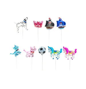 Folieballong på pinne image