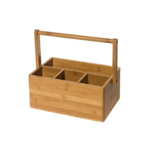 Maku Bamboo basket w/handle image