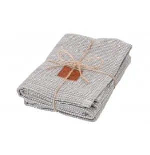 Fanni K kökshandduk Bambu 2st, gråa,  50x70 cm image