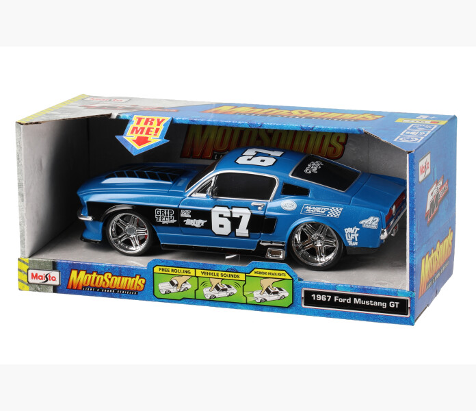 Maisto Mustang car 1 24 with light and sound image