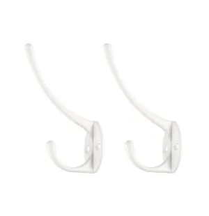 4Living Wall hook white 2pcs kuva