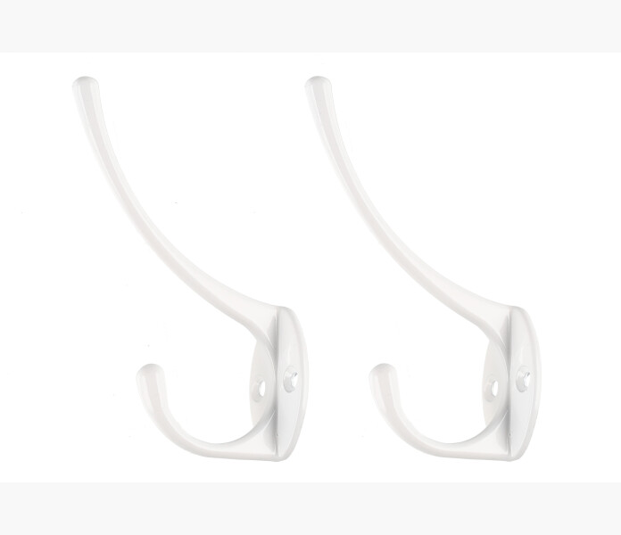 4Living Wall hook white 2pcs kuva