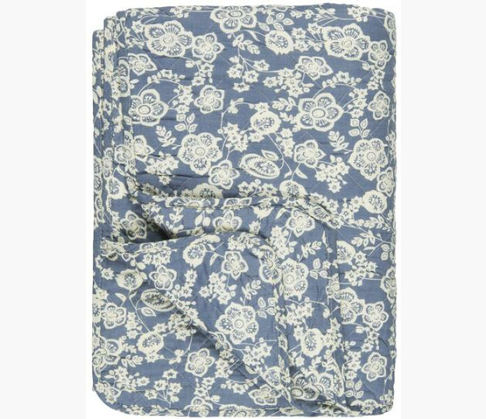 Tacke blatt med blommor 130x180 100 cotton kuva