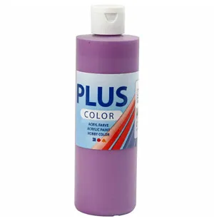 Plus color hobbyfärg dark lilac 250ml kuva